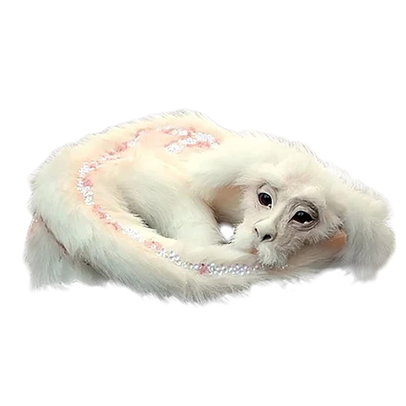 Luck Dragon Falkor Plush Toy - 11.8 Inch NeverEnding Story Stuffed Animal, Soft Flying Dragon Doll for Kids & Adults (White) | Perfect Gift for Fantasy Lovers, Movie Collectors & Bedtime Cuddles