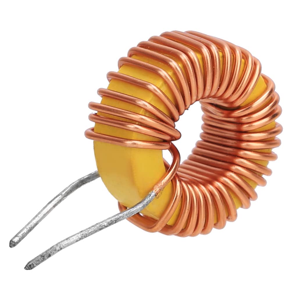 High-Quality Toroid Inductor Wire 47uH - Durable Small Toroidal Inductor for PCB Circuit Boards - Perfect for Power Supplies, Amplifiers & Electronic DIY Projects