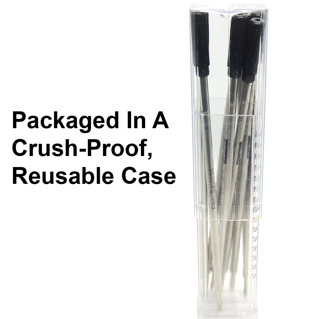 10 Pack Cross Ballpoint Pen Refills - Medium Point (5 Black & 5 Blue) Bulk Ink Refills for Smooth Writing | Perfect for Office, School, Business Gifts & Everyday Use