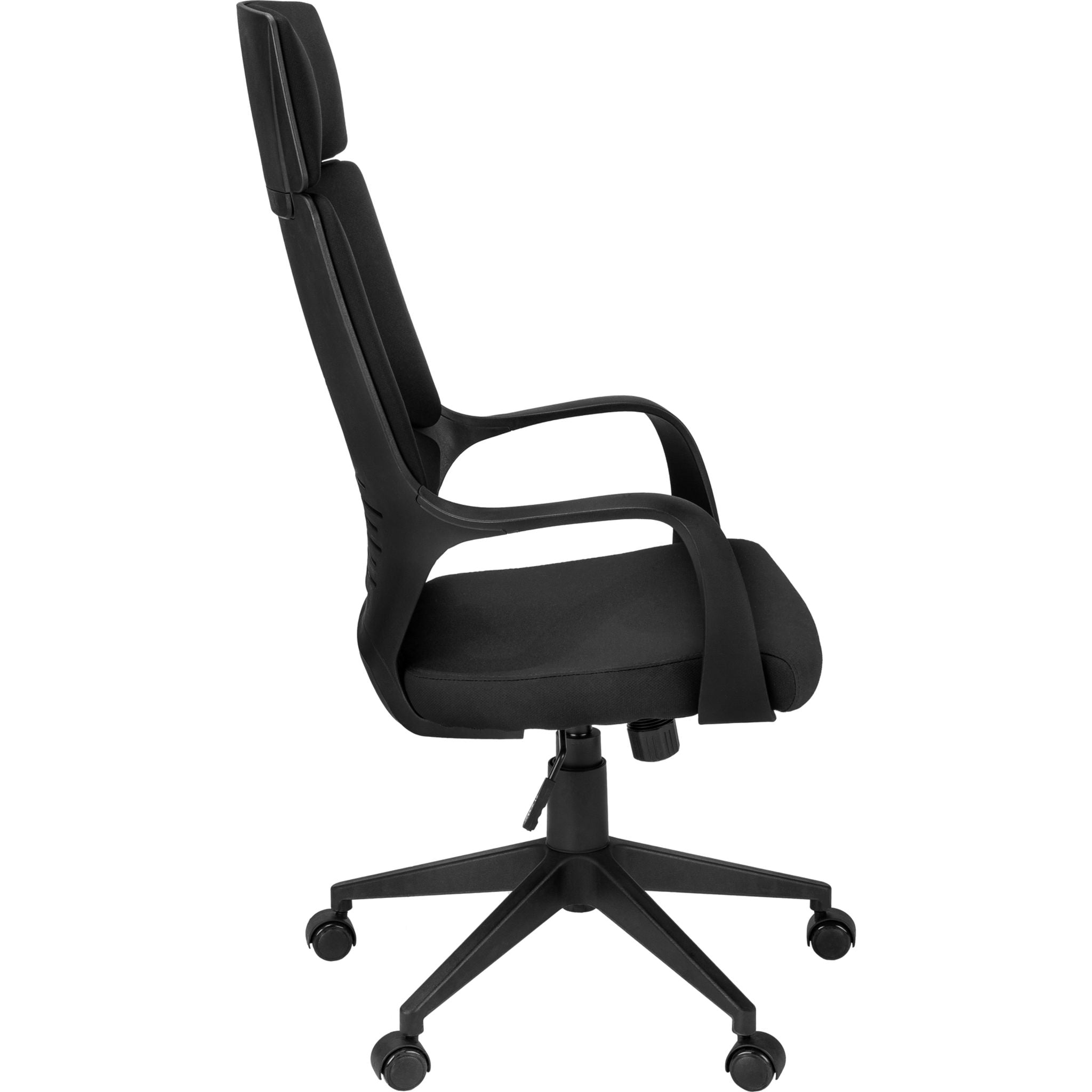 Ergonomic Adjustable Office Chair with Lumbar Support - Black - Perfect for Home Office, Gaming, and Workspace Comfort