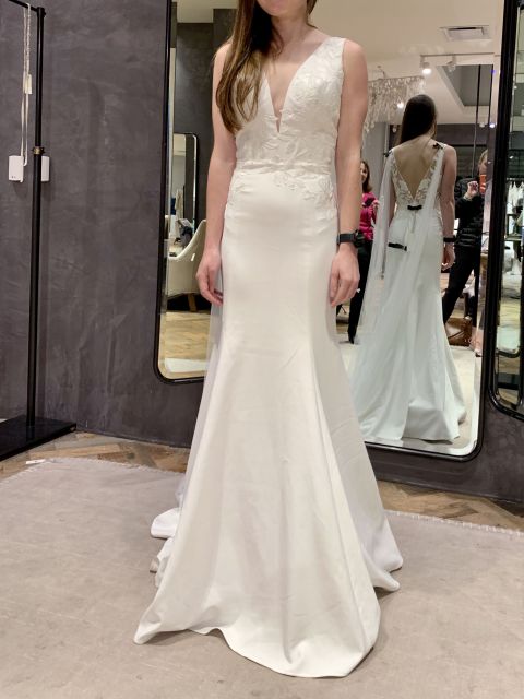 BHLDN Jenny Yoo Langdon Wedding Gown - Elegant Lace Bridal Dress for Formal Ceremonies & Romantic Evening Receptions