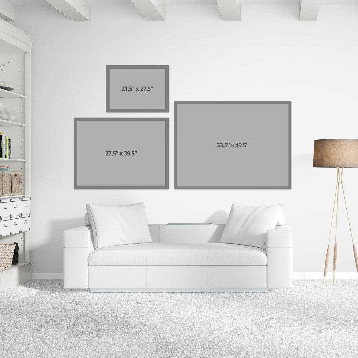 Abstract Blossom I by Veronique Charron - Modern Floral Acrylic Wall Art Print - Perfect for Living Room, Bedroom & Office Decor