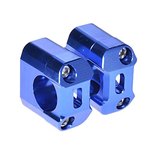 22mm-28mm Motorcycle Handlebar Riser Clamp Bracket - Universal Dirt Bike & Pit Bike Handlebar Adapter - Perfect for Off-Road Riding, Motocross & Custom Bike Builds