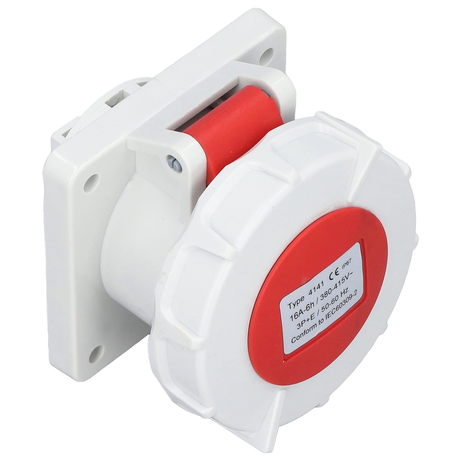**16A Aviation Male Cable Connector - Dustproof, Waterproof & Heat Resistant Industrial Plug for Railway, Marine, and Heavy-Duty Equipment**    *(Use Cases: Ideal for railway systems, marine applications, industrial machinery, and outdoor power connections requiring durability and weather resistance.)*