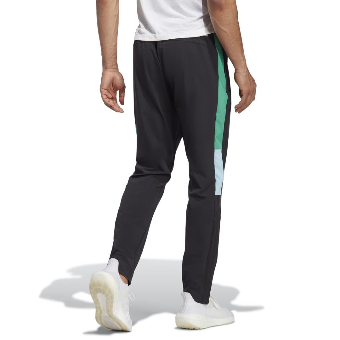adidas Men's Training Colorblock 3 Stripes Pants (IN5052) - Gym Workout Joggers for Running & Fitness Training