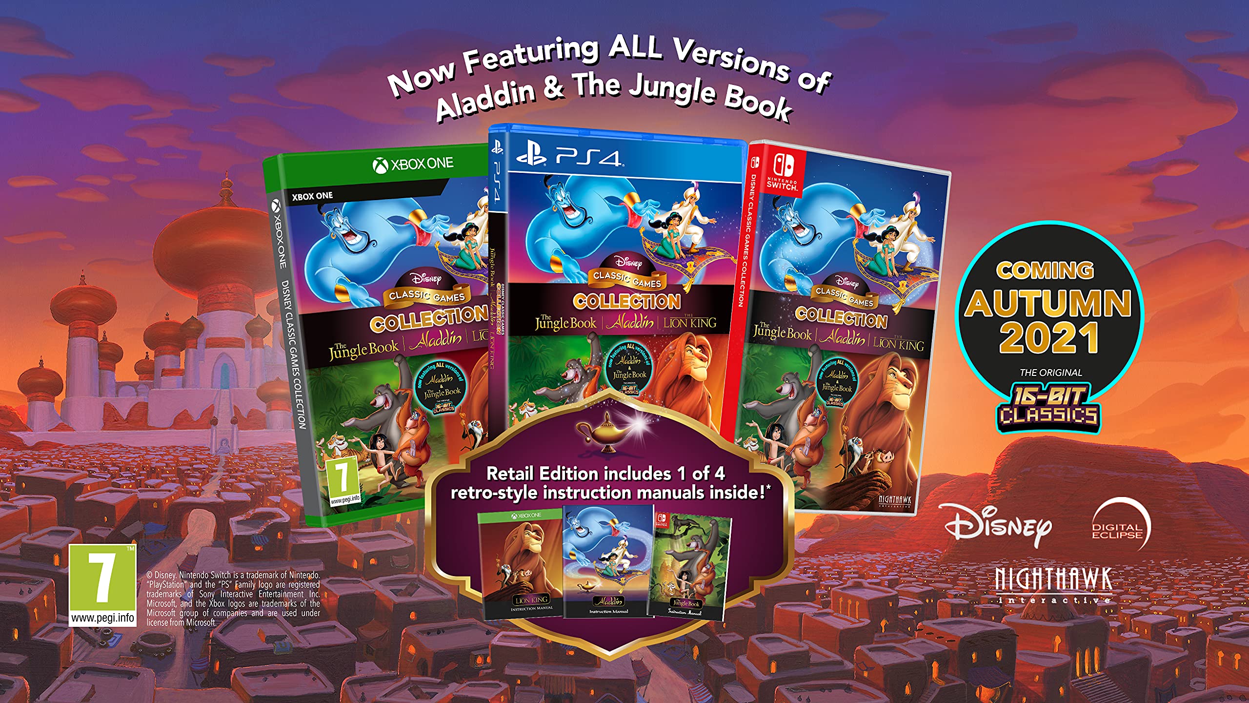 Disney Classic Games Collection for PlayStation 4 - Nostalgic Retro Video Game Bundle | Perfect for Disney Fans & Retro Gaming Enthusiasts | Great for Family Game Nights & Collectors