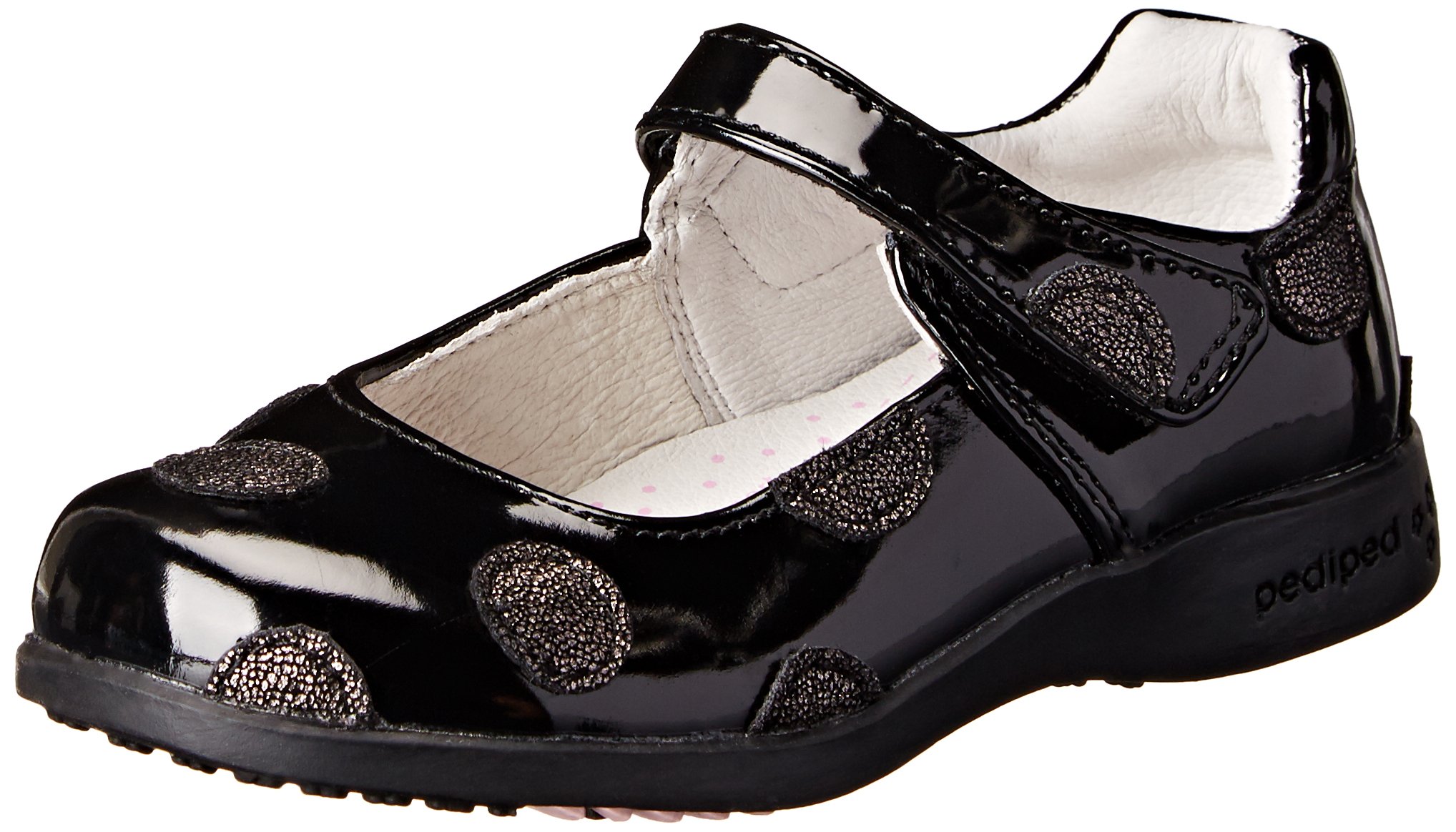 pediped Flex Giselle Mary Jane Shoes for Toddler & Little Kid - Comfortable & Stylish Girls' Dress Shoes for School, Party & Special Occasions