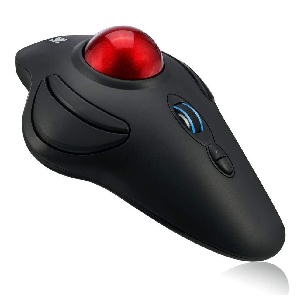 Kodak Wireless Mouse - 2.4G Ergonomic Optical USB Mouse for Laptop, PC, Mac - Silent Click, Plug & Play - Perfect for Office, Home, Gaming & Travel