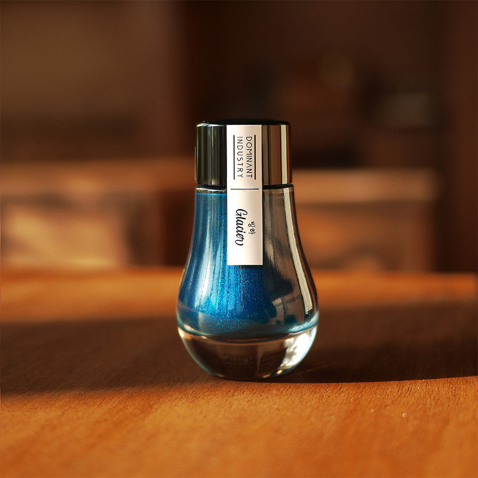 Dominant Industry Pearl Bottled Ink - 25ml Vibrant Shimmering Ink for Calligraphy, Art & Journaling - Perfect for Fountain Pens, Dip Pens & Creative Projects