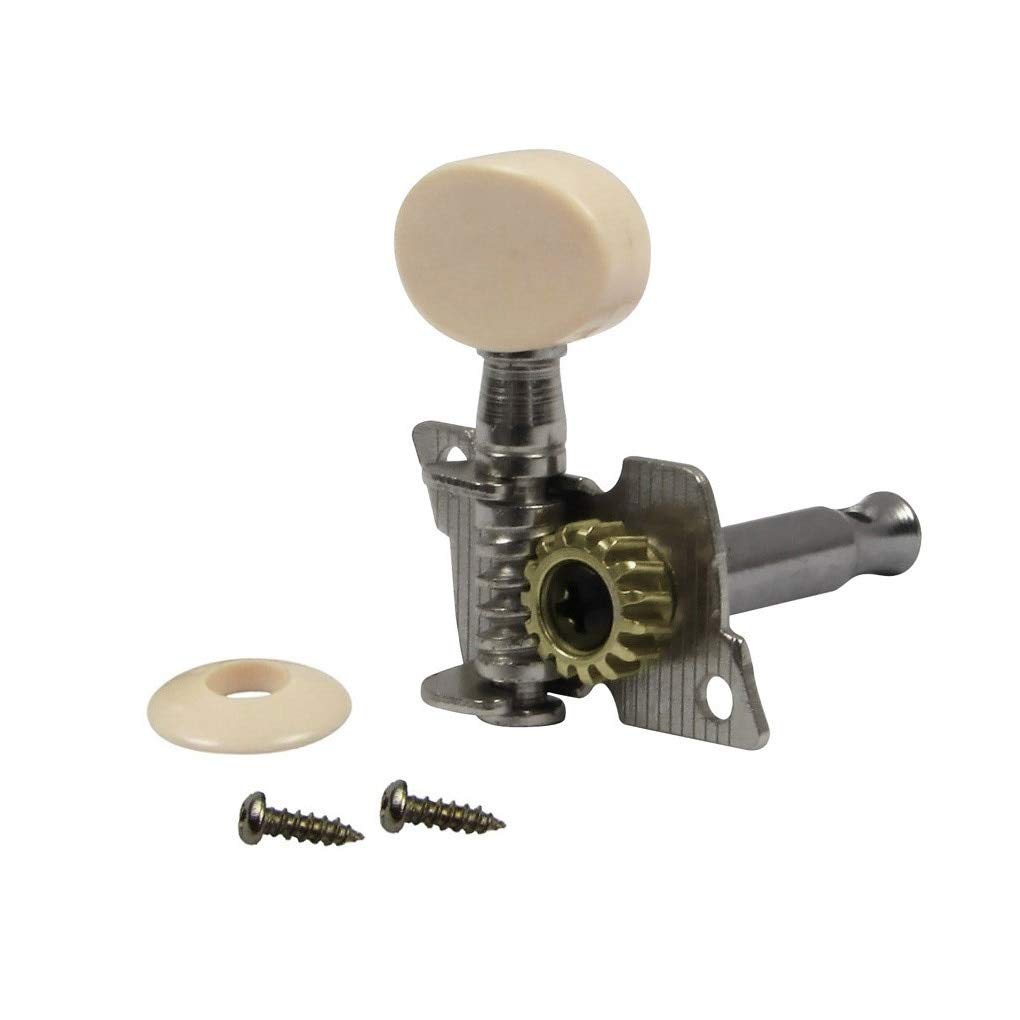 4Pcs 2L2R Guitar & Ukulele Tuning Pegs - Premium Machine Heads for 4-String Instruments - Perfect for Acoustic/Electric Guitar & Ukulele Maintenance & Upgrades