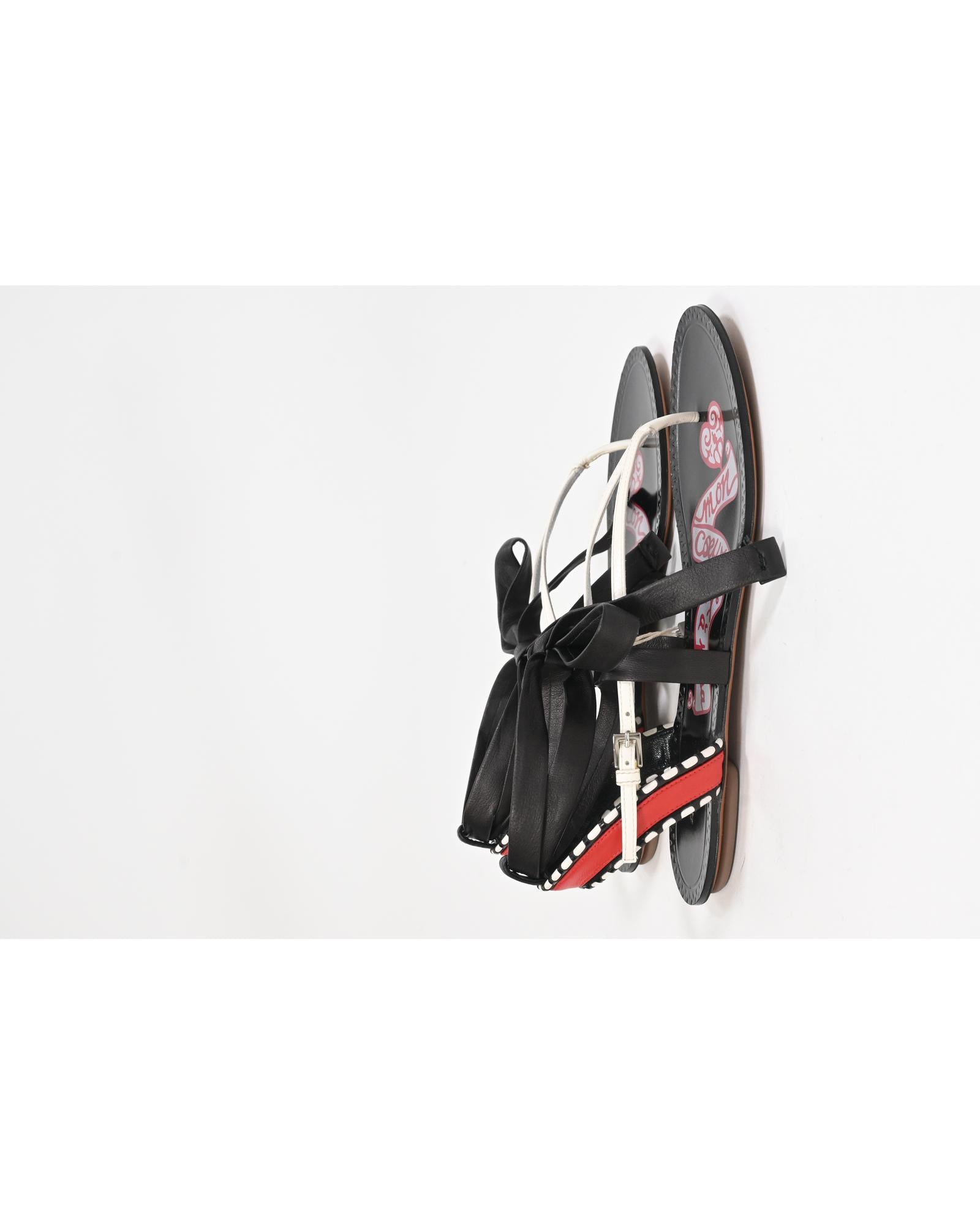 Alaa Tie-Up Flat Sandals for Women - Comfortable Strappy Summer Beach Sandals | Casual Walking Shoes for Outdoors, Vacations & Daily Wear