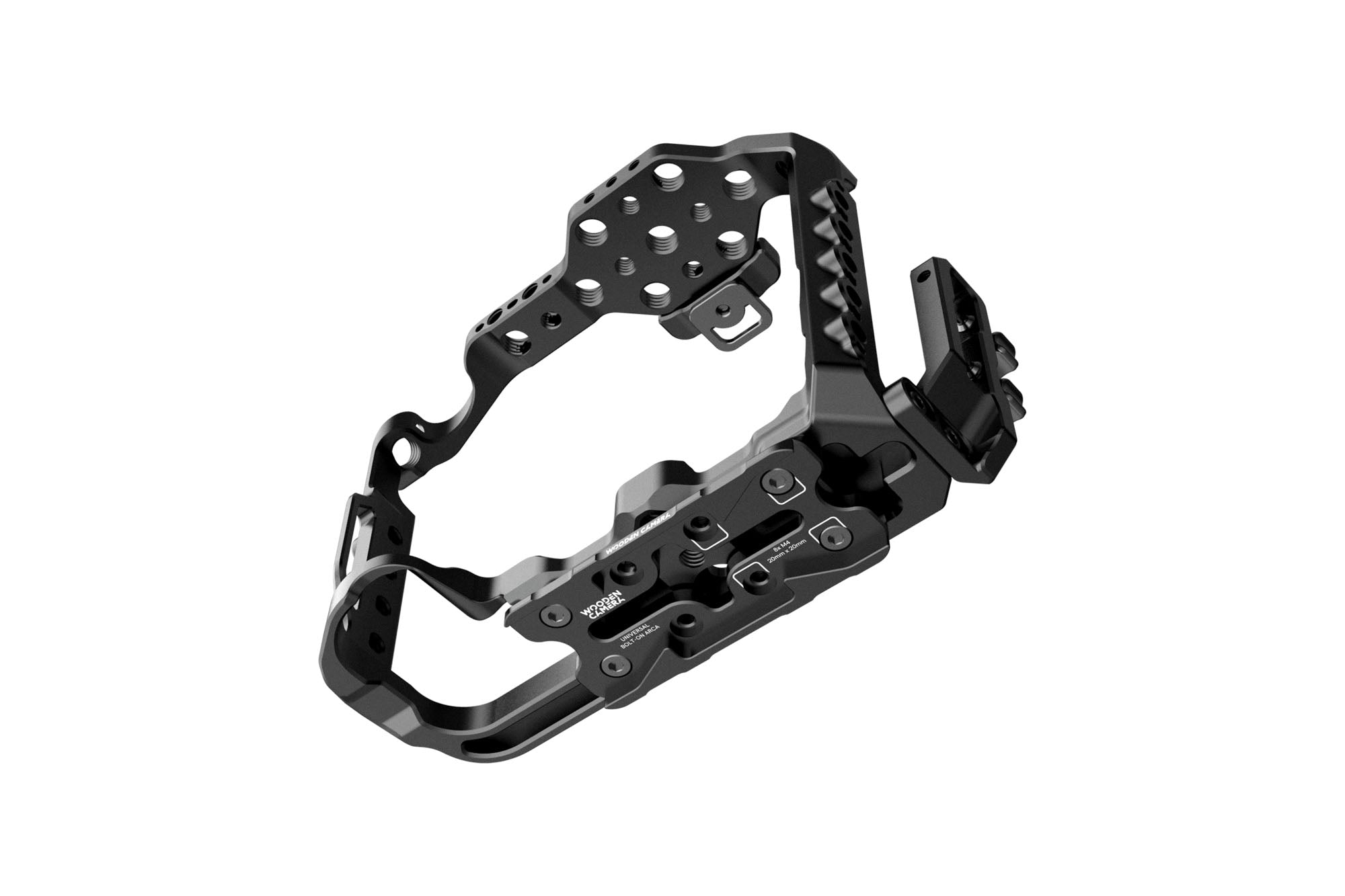 Professional Camera Cage for Panasonic GH6 & GH7 - Aluminum Alloy Rig with Cold Shoe Mounts | Perfect for Vlogging, Filmmaking & DSLR Video Production