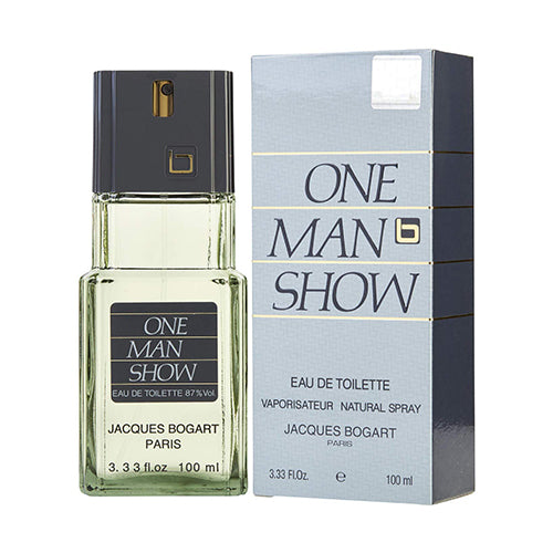 Jacques Bogart One Man Show 100ml Eau de Toilette for Men - Fresh Woody Cologne, Long-Lasting Fragrance for Daily Wear, Date Night & Special Occasions