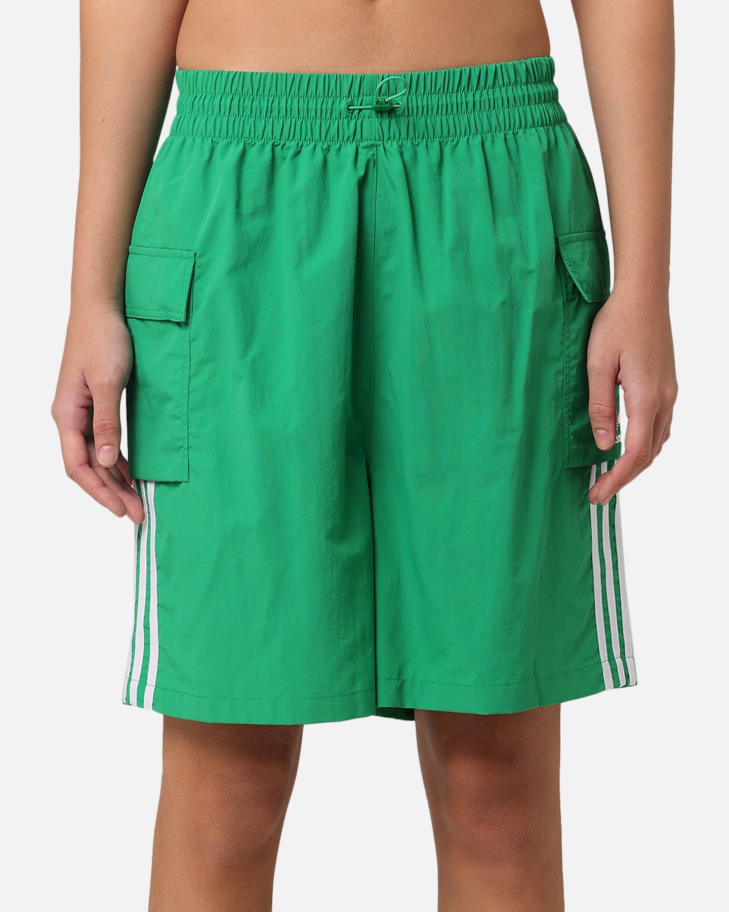 Adidas Women's Cargo Shorts - Comfortable Green Athletic Shorts for Running, Hiking & Outdoor Activities