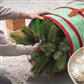 Green and Red Christmas Tree Storage Bag for Artificial Trees - Perfect for Holiday Decor Organization & Storage
