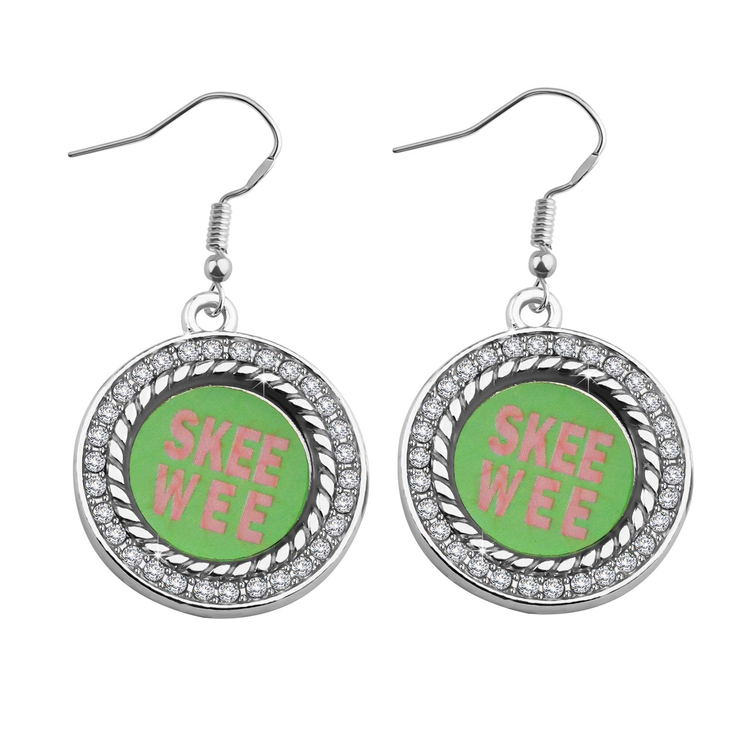 CHOORO Sorority Gifts for Sisters - Pink & Green Graduation Necklace Jewelry - Perfect for Graduation Gifts, Sisterhood Events, and Greek Life Accessories