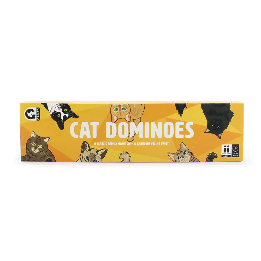 Cat Dominoes Game Set - Fun Family Board Game for Kids & Adults - Perfect for Parties, Game Nights & Indoor Activities