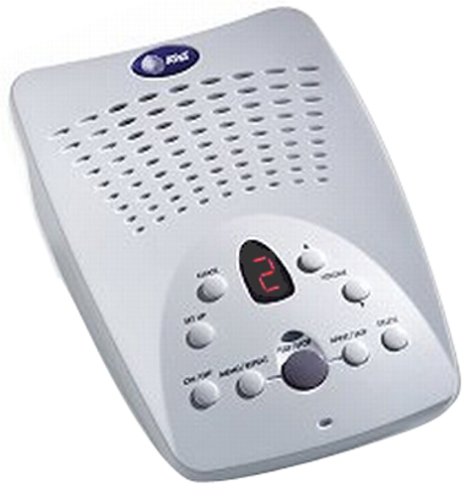AT&T 1719 Digital Answering Machine with Caller ID & Speakerphone - Home & Office Voicemail System for Landline Phones