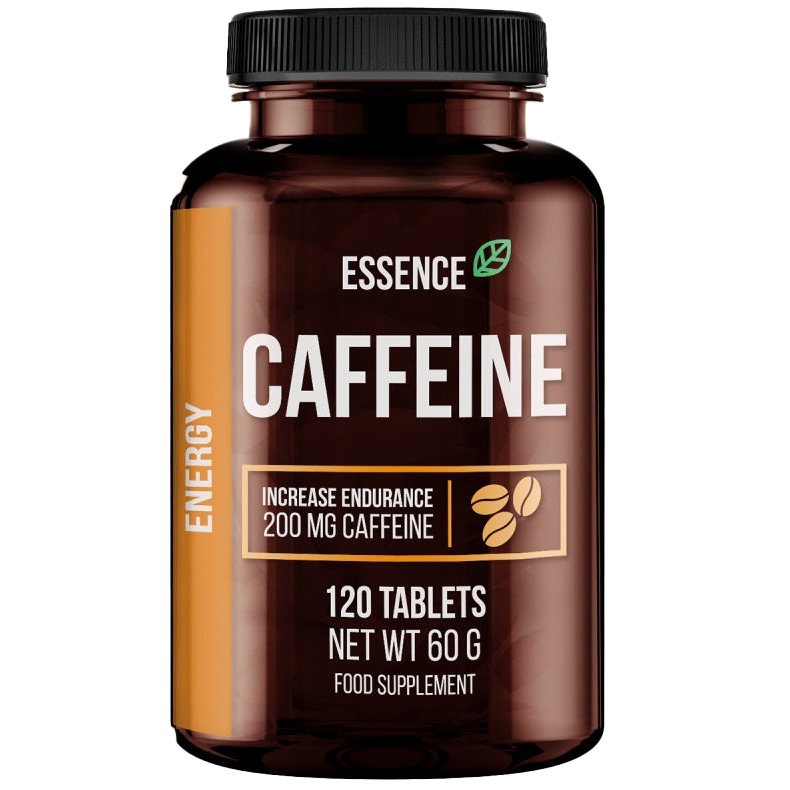 Essence Nutrition Caffeine 200mg Capsules - 120 Count | Energy & Focus Supplement for Workouts & Study | Premium Caffeine Pills for Athletes & Professionals
