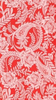 Belinda Pants for Women - Floral Paisley Print High Waisted Trousers | Comfortable Office Wear & Casual Outfits