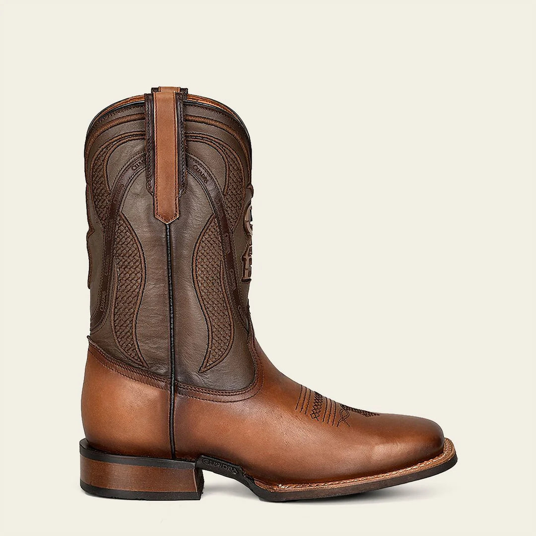Men's Cowhide Leather Cowboy Rodeo Boots - Cuadra Sand Western Style for Riding & Country Fashion | Durable & Comfortable for Work, Rodeo & Outdoor Activities