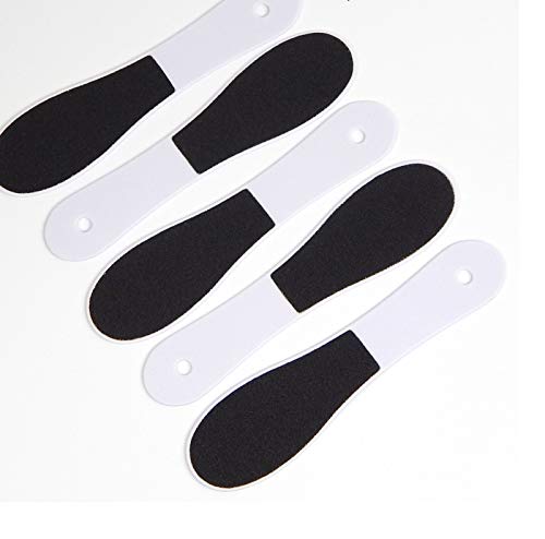 5 Pack Pedicure Foot Files - Double Sided Hard Skin Remover for Home Spa Care