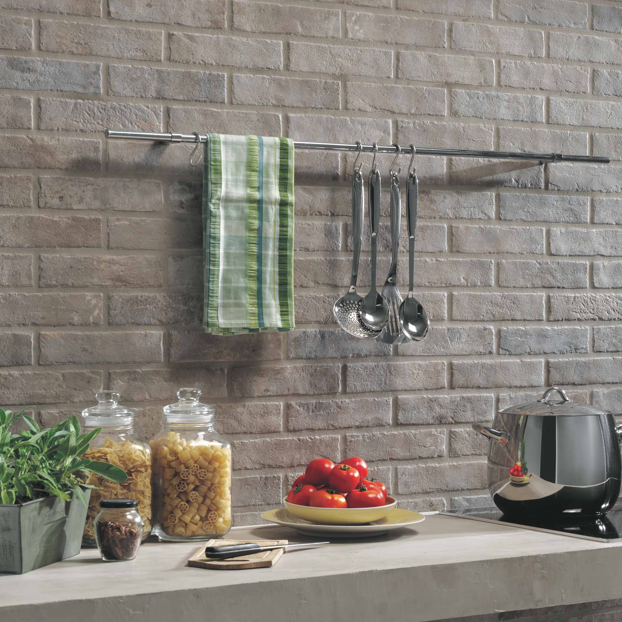 Tribeca Capella Brick Look Subway Tiles - Premium Ceramic Wall & Backsplash Tiles for Kitchen, Bathroom, and Commercial Spaces - Orange County Collection