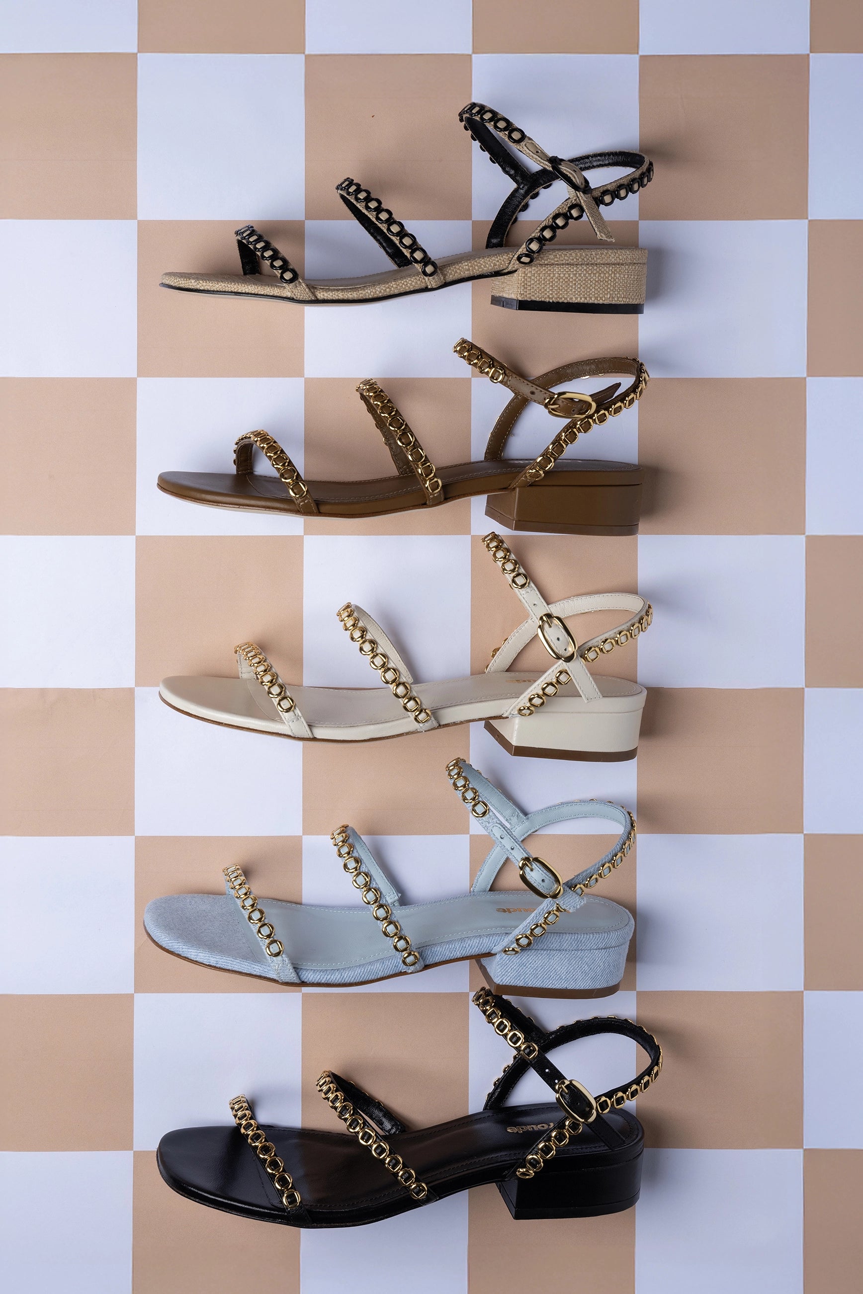 Milanina Beige Raffia Flat Sandals - Comfortable Summer Women's Sandals for Beach, Vacation & Casual Outings