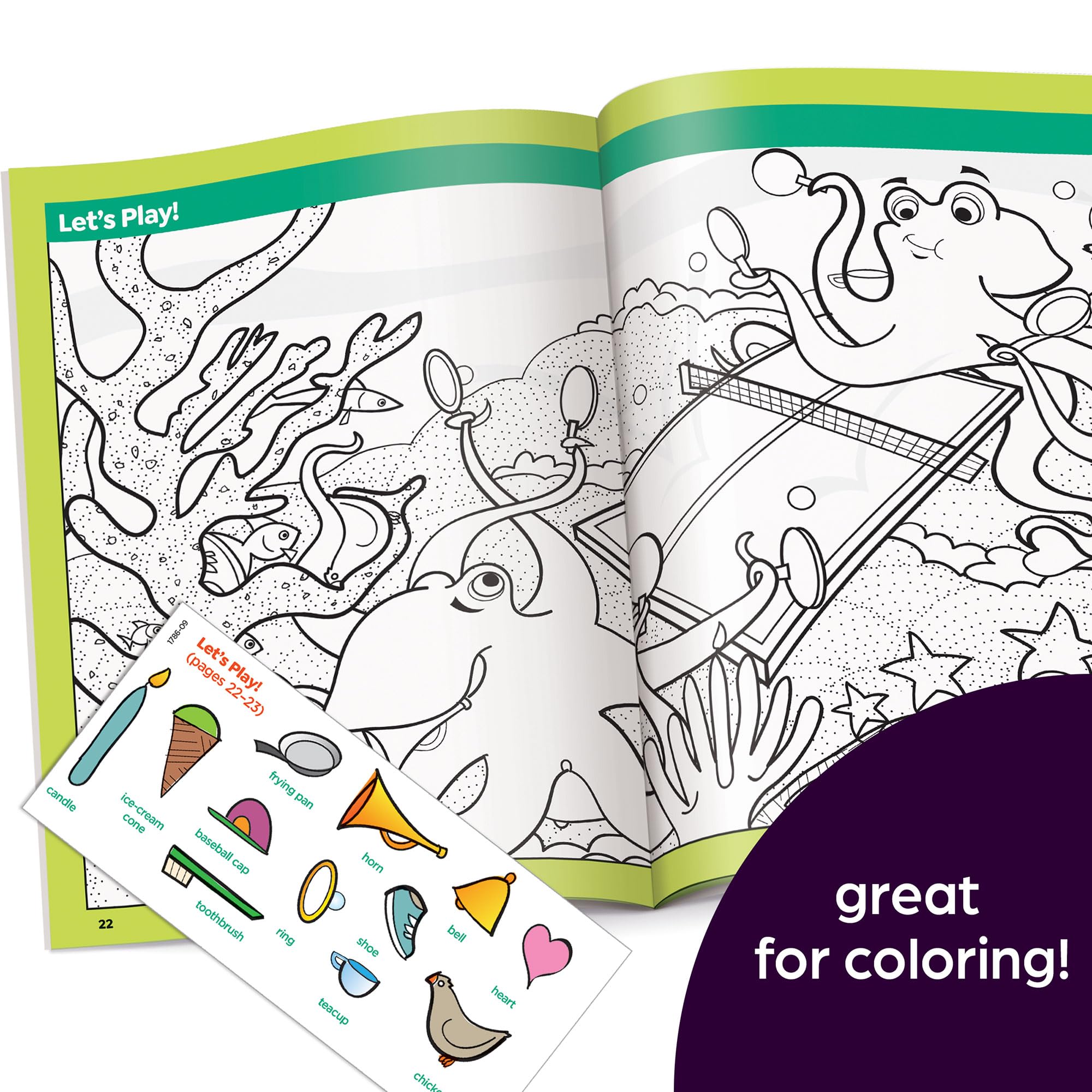 Playtime Sticker Puzzles for Kids - Highlights™ Sticker Hidden Pictures® Activity Book - Fun Learning Games for Classroom & Travel