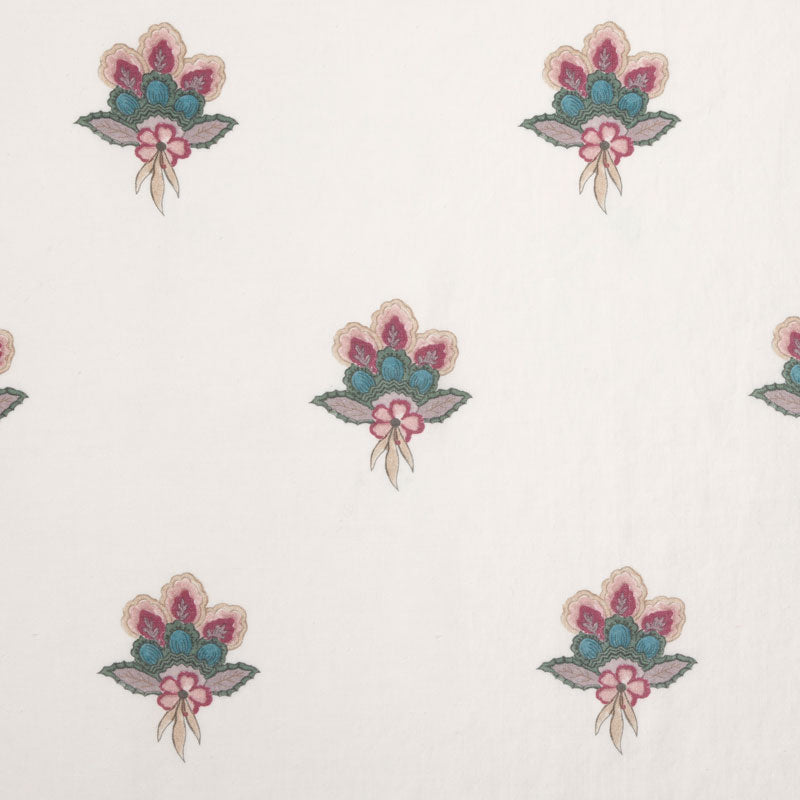 Balazuc Trefoil Linen & Ivory Fabric Samples - Premium Home Decor Upholstery Material for Sofas, Curtains & DIY Craft Projects