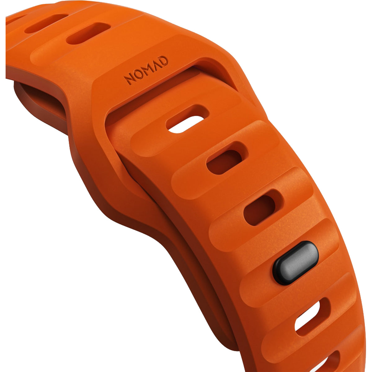 Nomad Sport Band for Apple Watch 45mm / 49mm - Ultra Orange | Durable & Comfortable Fitness & Everyday Wear Accessory