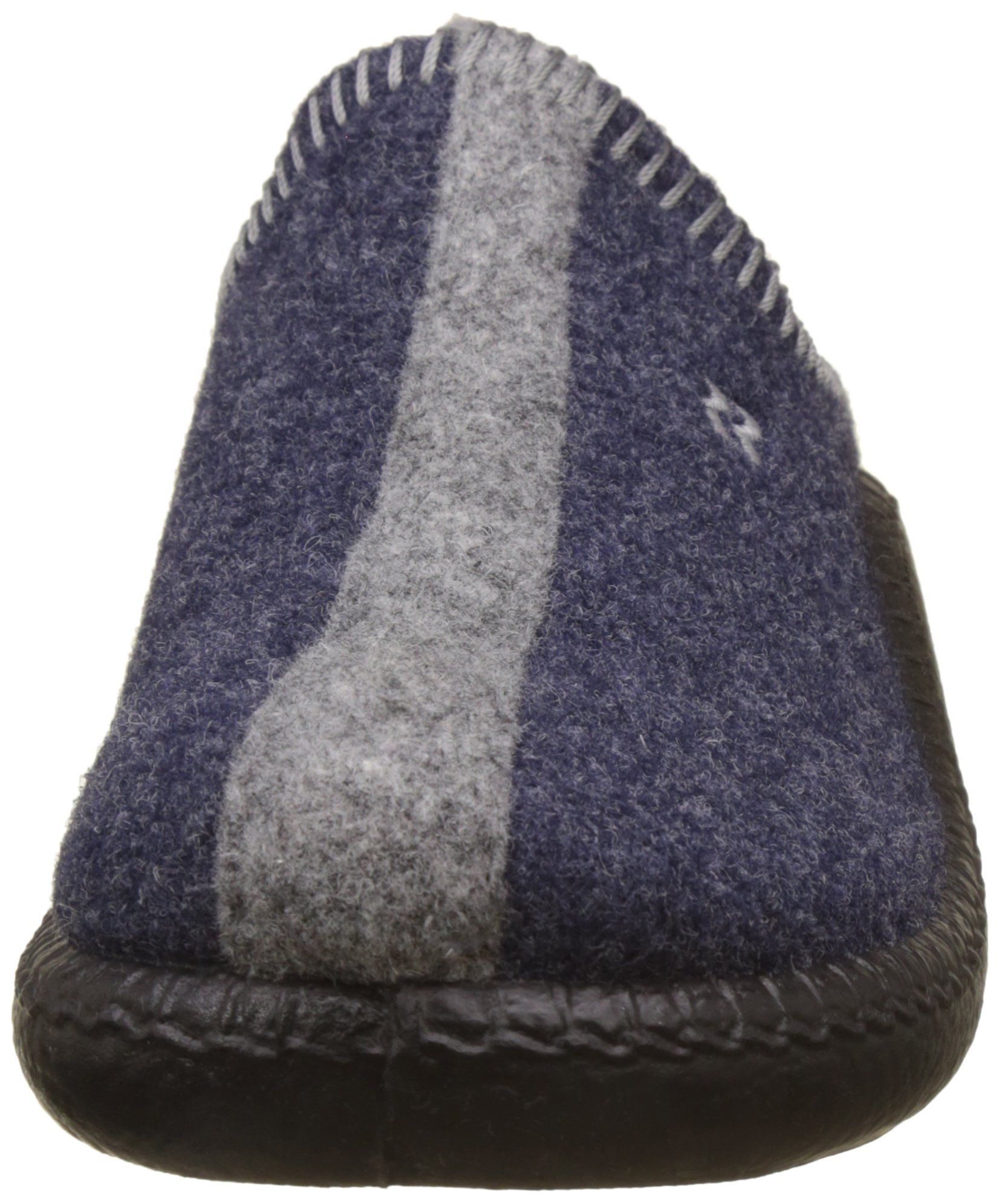 Romika Unisex Adults' Mokasso 62 Open Back Slippers - Comfortable Blue Denim Slide Sandals for Men & Women, UK Size 8 | Perfect for Home, Beach, Poolside & Spa Relaxation