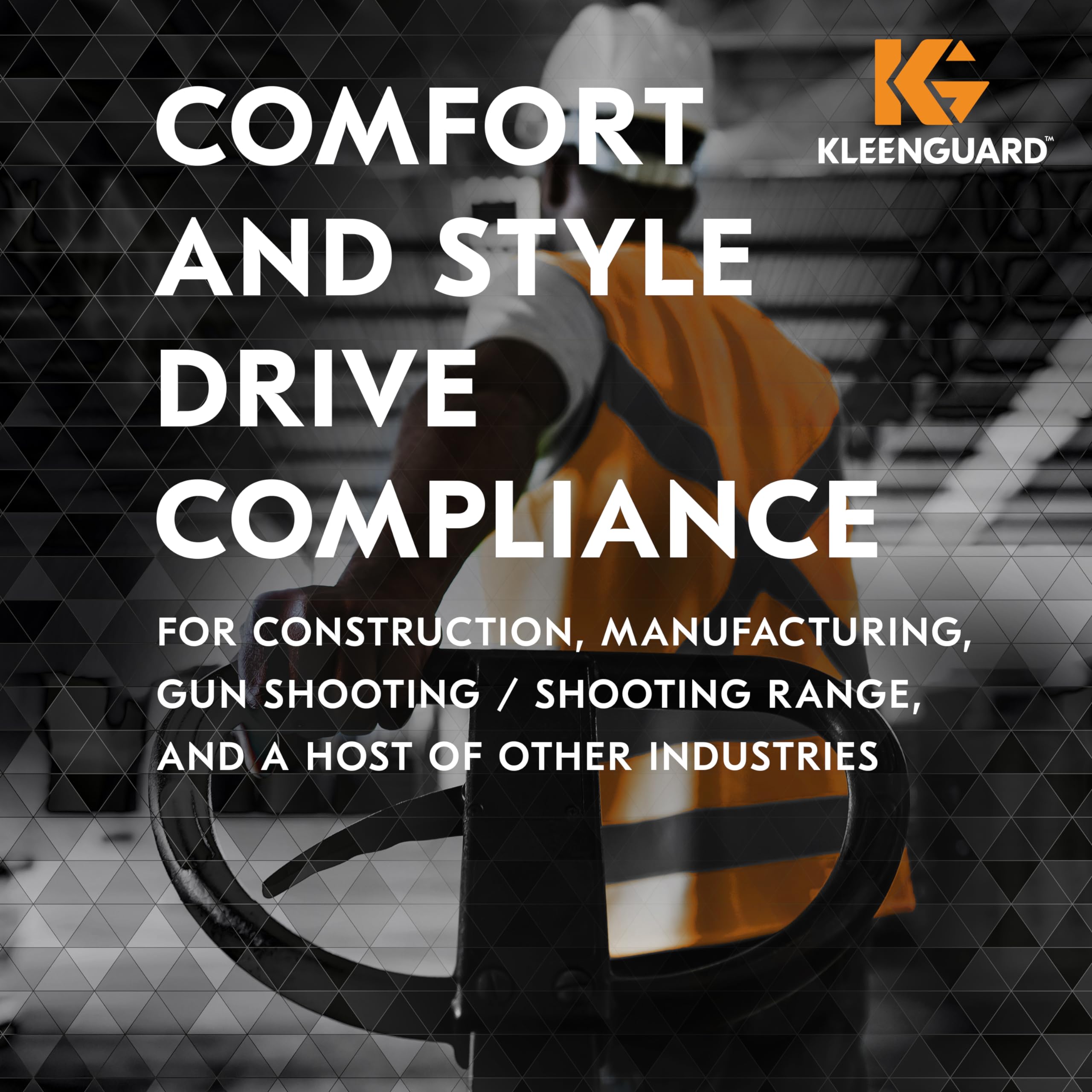 KleenGuard V30 Nemesis Safety Glasses (25671) - UV & IR Protection Shade 5.0 Lenses, Black Frame, 12 Pairs/Case - Ideal for Welding, Construction & Industrial Work