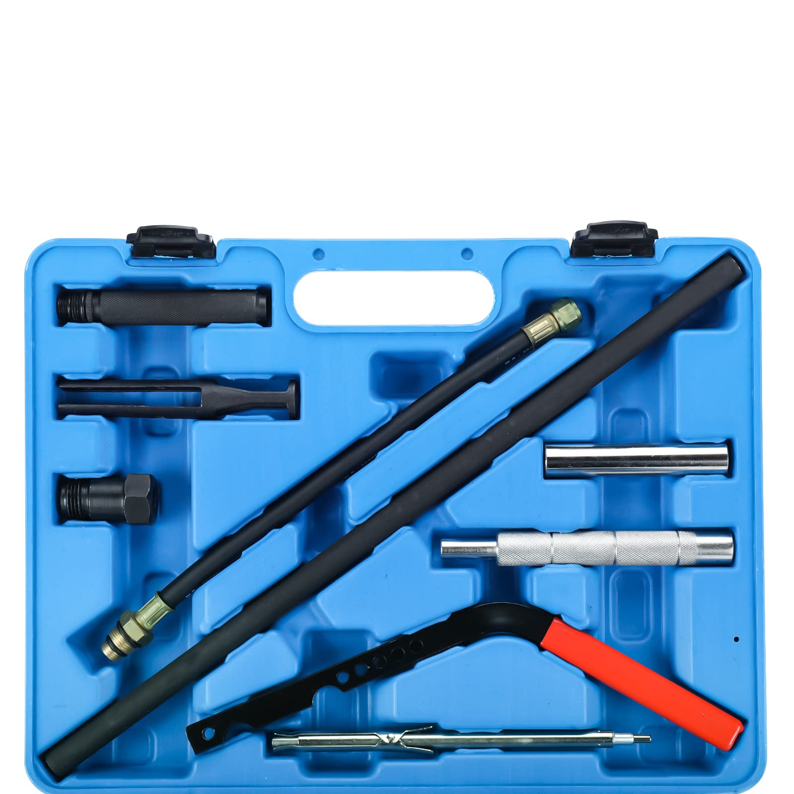 KUNTEC Cylinder Head Service Kit - Valve Spring Compressor Tool Set for OHV & OHC Engines | Removal & Installation Tool for Automotive Repair & Engine Maintenance