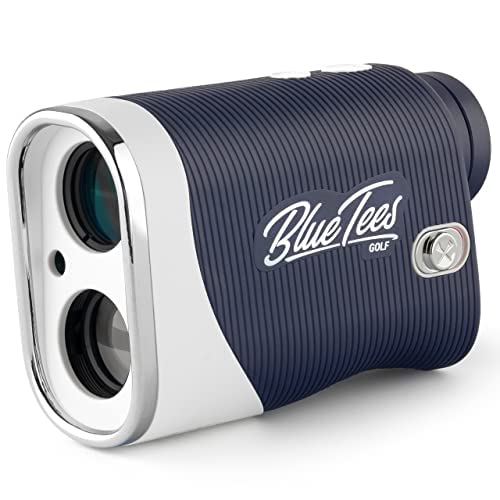 Blue Tees Golf Series 3 Max+ Slope Switch Laser Rangefinder | 1000 Yards Distance | 6X Magnification | Slope Measurement | Magnetic Strip | Flag Lock with Vibration | Perfect for Golf Tournaments & Practice