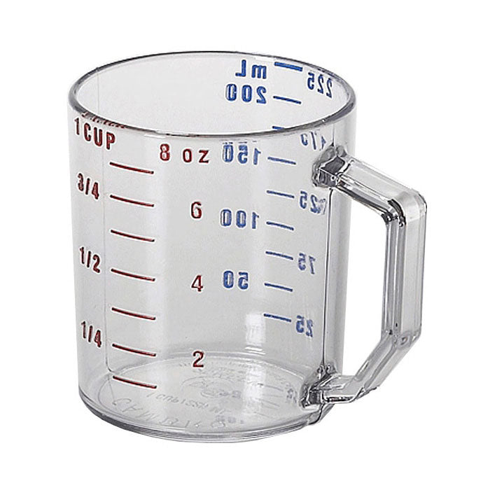 Cambro 25MCCW135 Camwear 1 Cup Measuring Cup - Durable Polycarbonate Liquid Measuring Cup for Baking, Cooking & Food Prep - Ideal for Professional Kitchens & Home Use