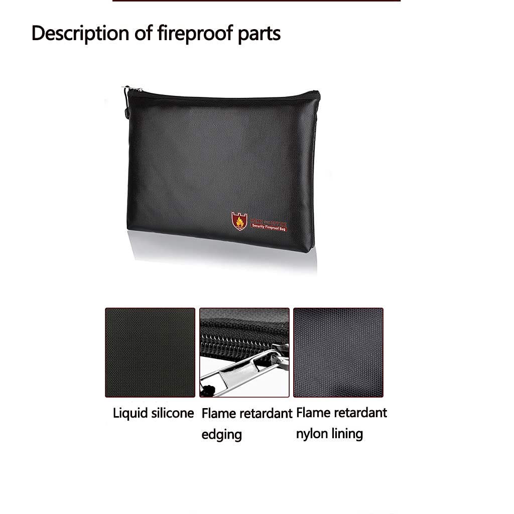 Waterproof File Organizer Bag - Durable Document Storage Pouch for Credentials, Diplomas & Important Papers - Small Size for Laptops & Notebooks - Perfect for Office, Travel & School Organization