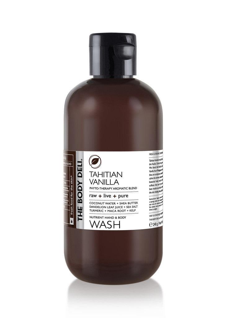 Natural Hand and Body Wash for Sensitive Skin - Moisturizing & Gentle Cleanser for Daily Use at Home or Travel