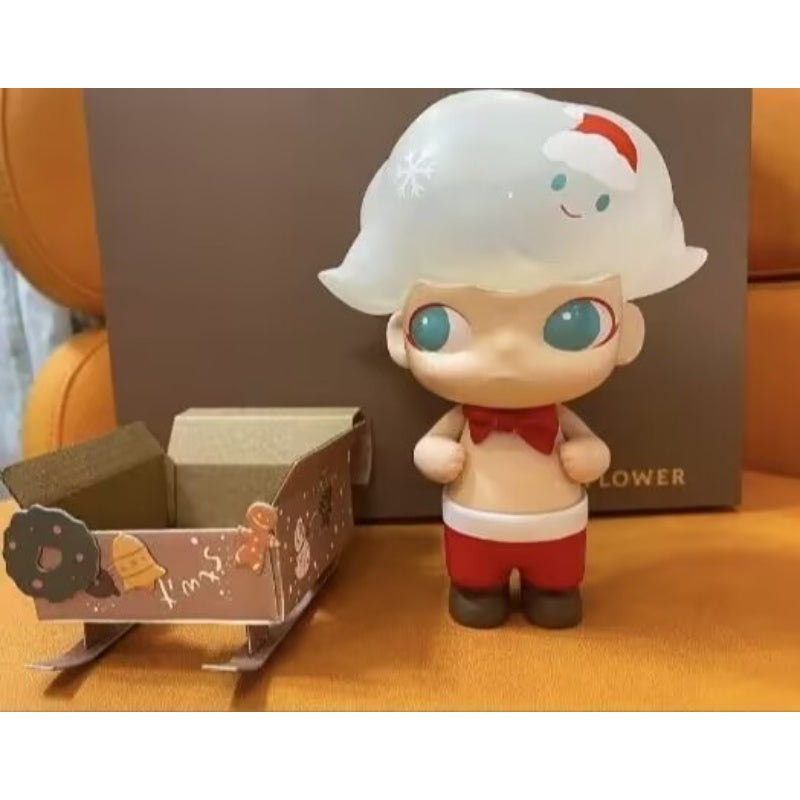 DIMOO Limited Edition Cardboard Sled Collectible Figure - Perfect for Anime Fans, Christmas Gifts & Home Decor Display