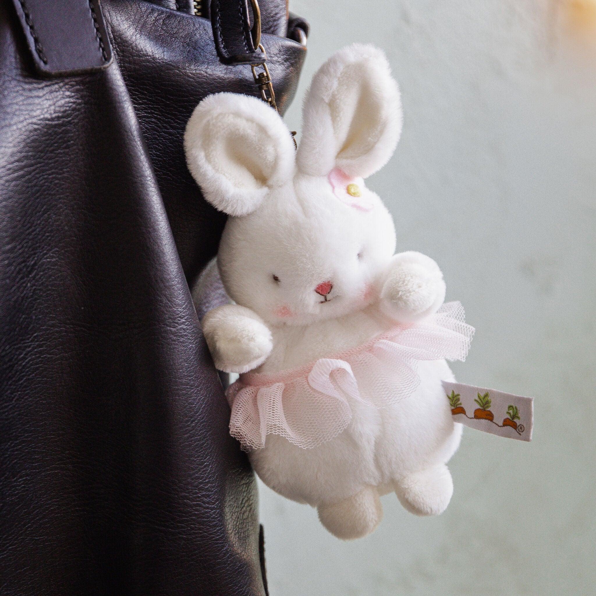 Blossom Flower Bag Charm - Cute Floral Purse Accessory for Women & Girls - Perfect for Handbags, Backpacks, and Keychains