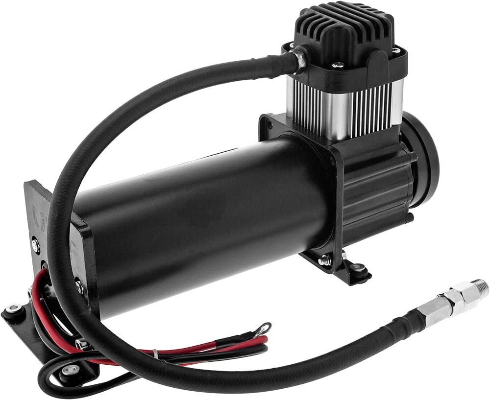 Vixen Horns 5 Gallon (18 Liter) 12V Train & Air Horn Kit with 200 PSI Onboard Compressor System VXO8350B - Perfect for Trucks, Boats & Emergency Vehicles