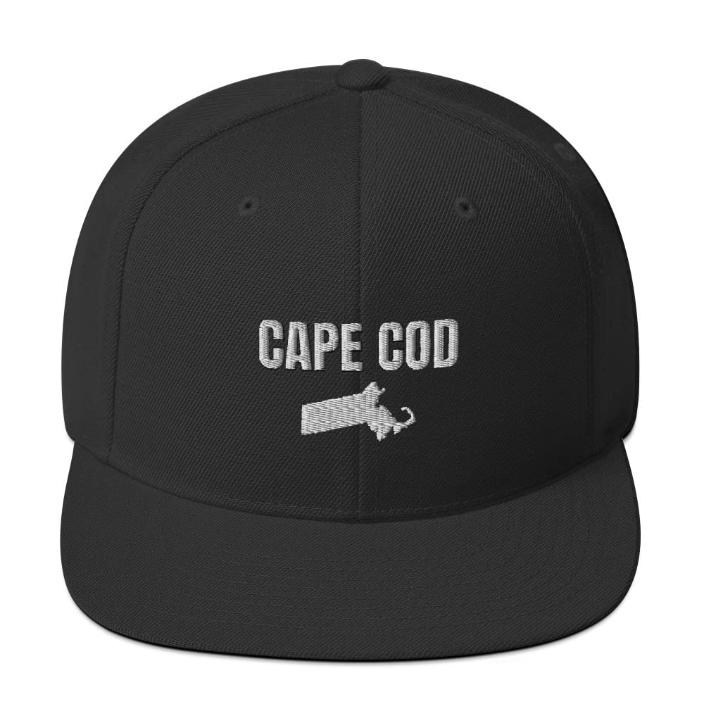 Men's Cape Cod & Boston Classic Snapback Hats - Stylish Casual & Sports Wear for Outdoor Activities