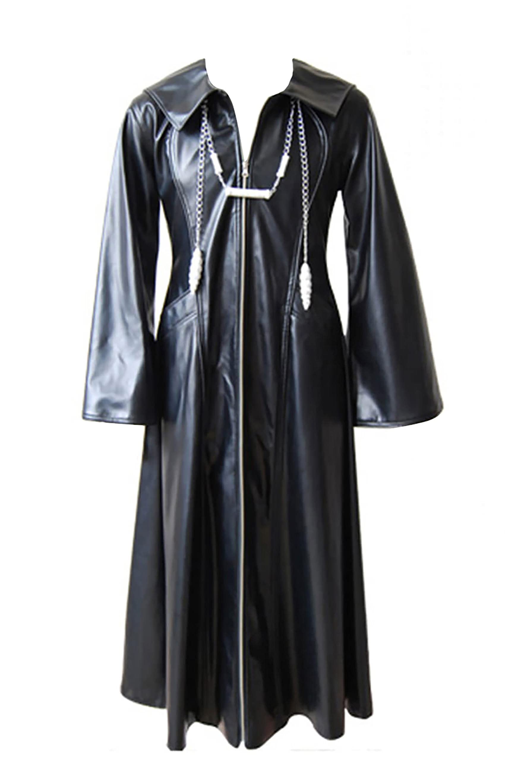 Kingdom Hearts Organization XIII Cosplay Costume - Black Suit for Halloween, Anime Conventions & Role Playing (KH13)