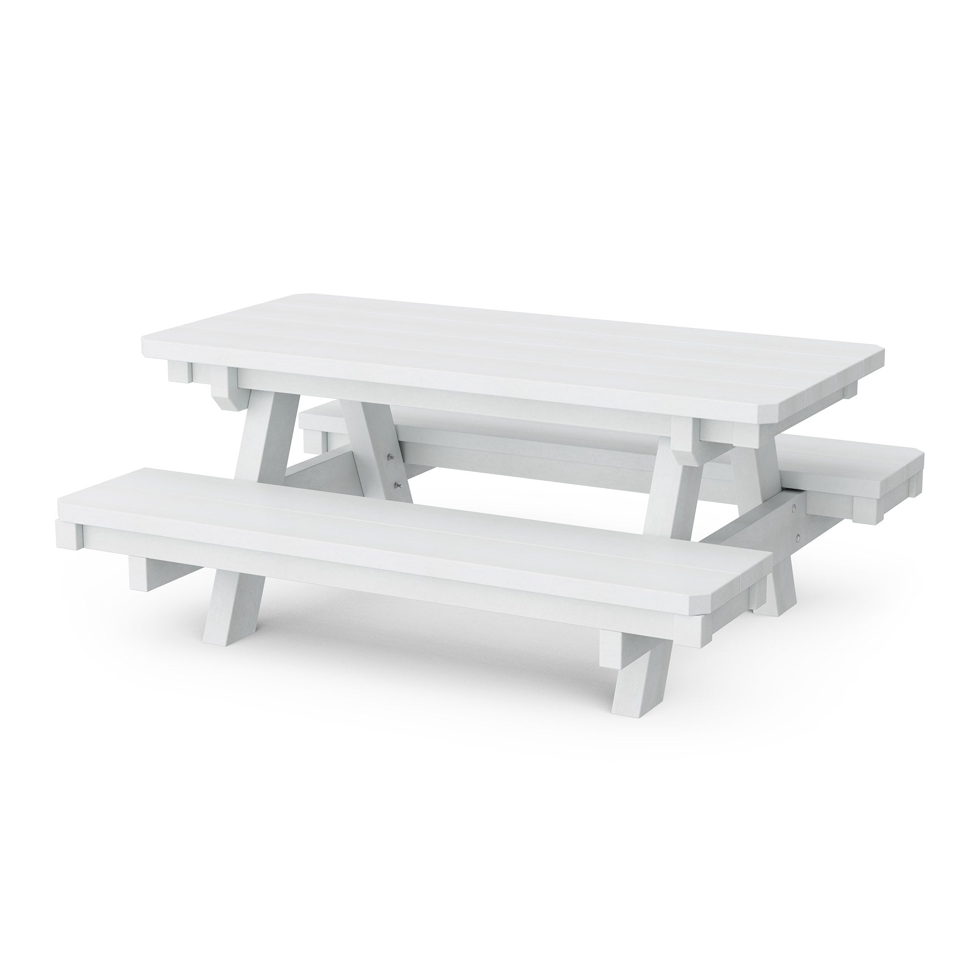 Heritage Kids Picnic Table - Durable Outdoor Wooden Table for Children's Playtime, Backyard, and Garden Activities