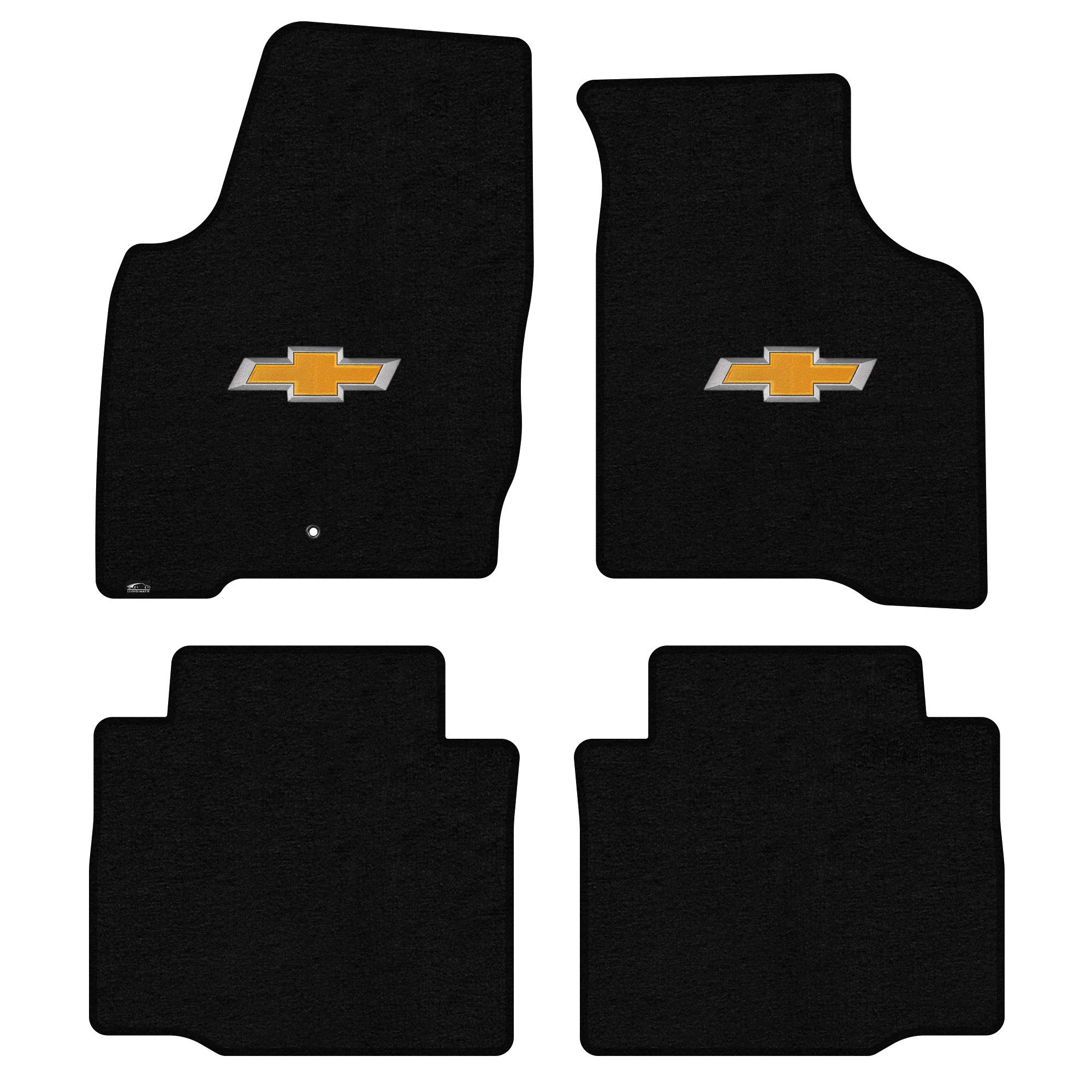 Premium Custom-Fit Carpeted Floor Mats for 2006-2016 Chevy Impala/Impala Ltd - Luxury Car Floor Liners (Black, Front & Rear Set) - Perfect for Daily Commuting, Road Trips & Vehicle Protection