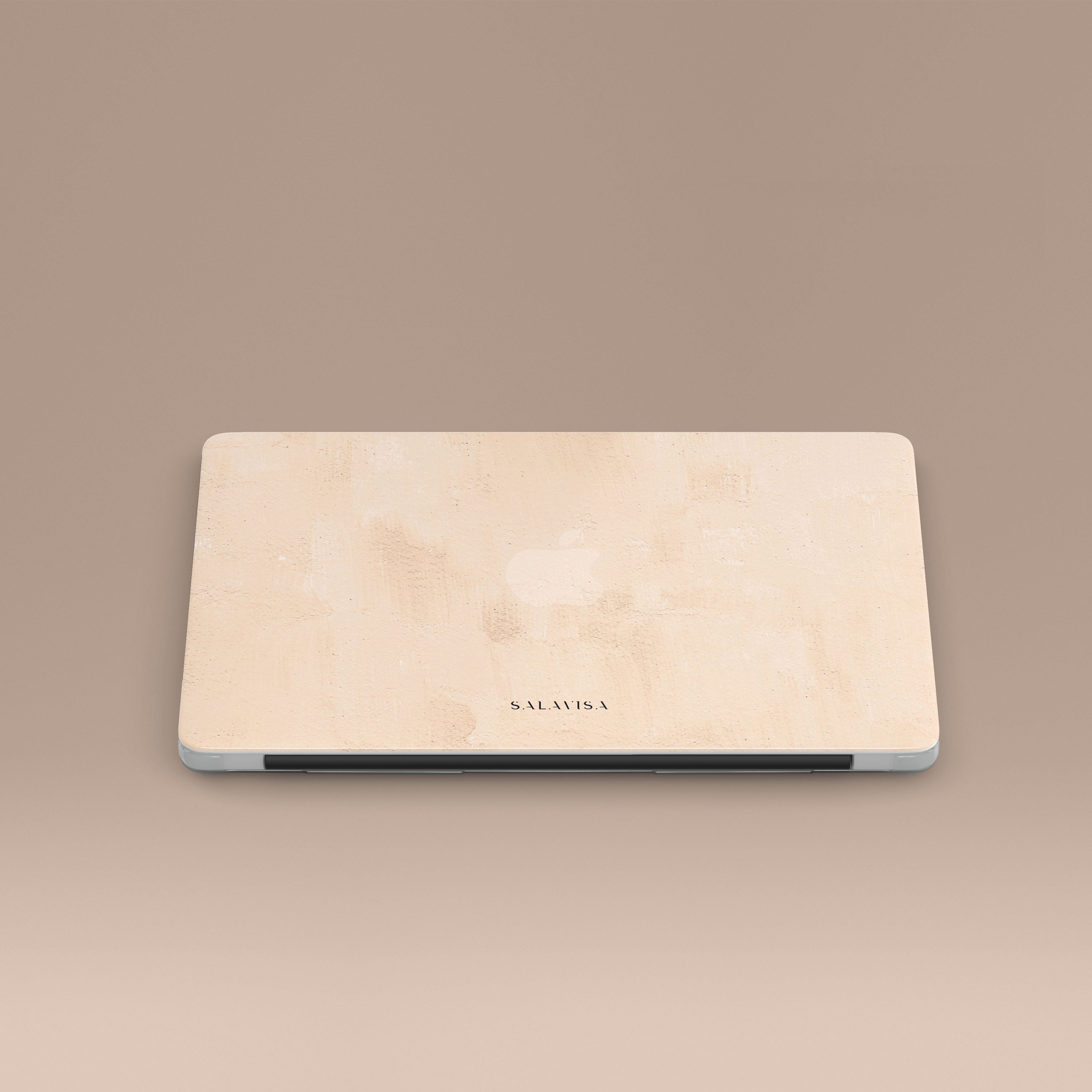 Premium Rose Beige Clay MacBook Case - Slim Protective Cover for MacBook Air/Pro 13
