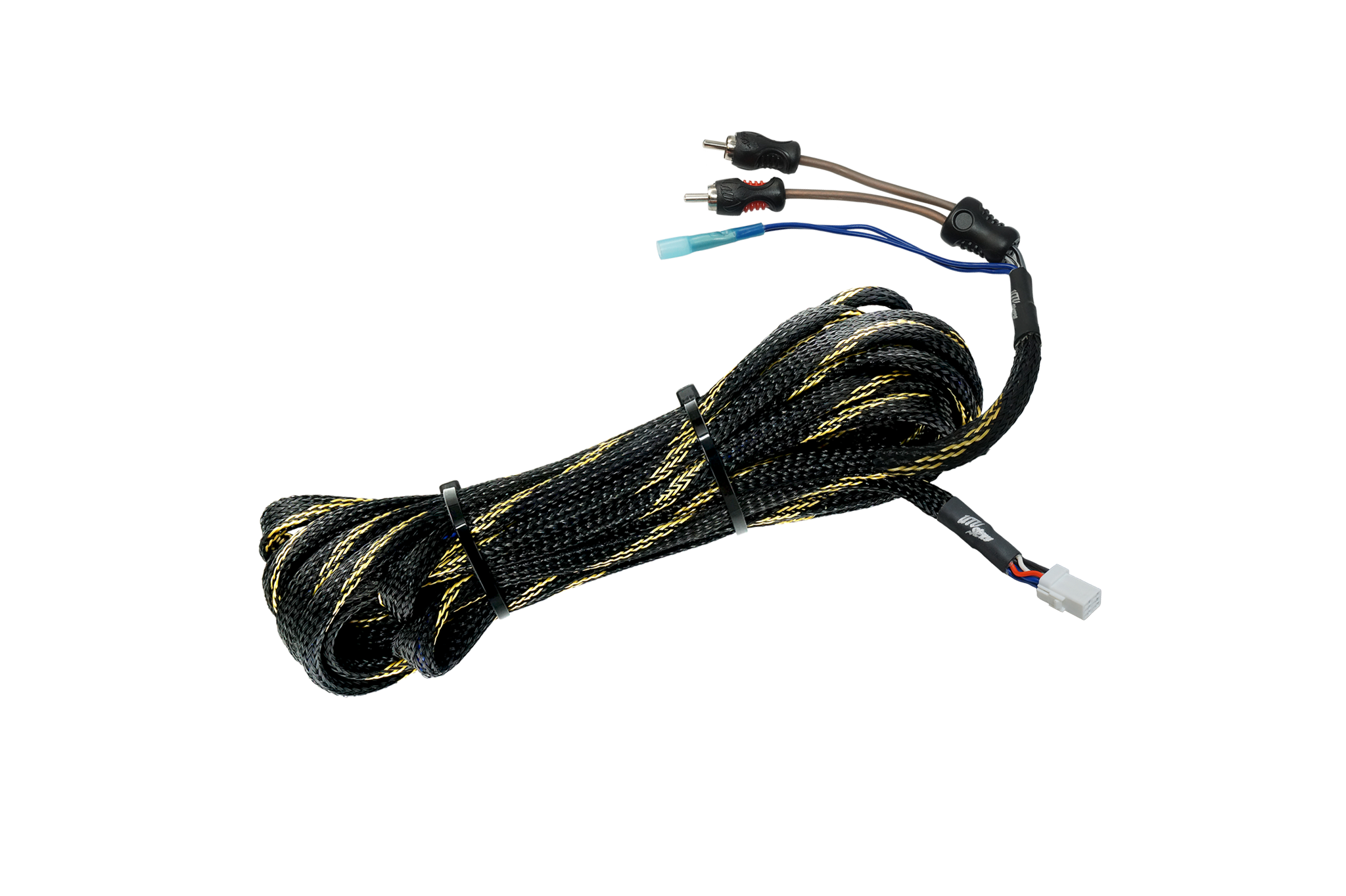 20' RCA Harness Cable for UTV & ATV Audio Systems - High-Quality RCA Connector for Car Stereo, Home Theater & Professional Audio Setups