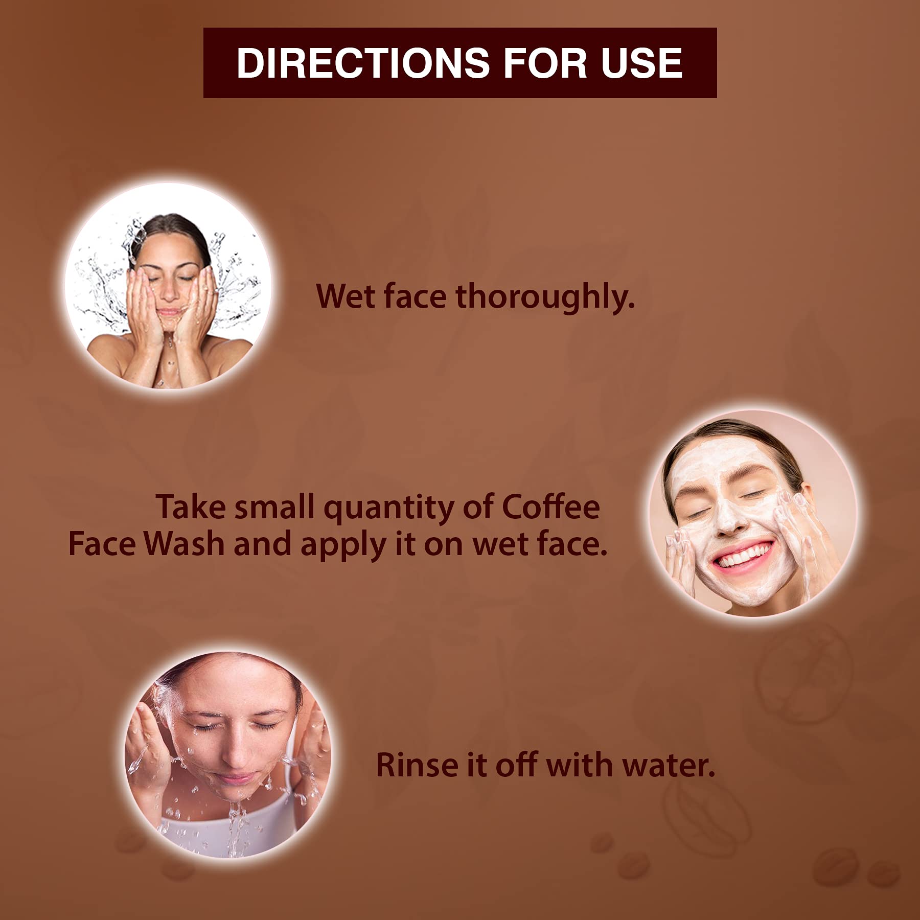 Khadi Organique Coffee Face Wash for Glowing Skin - Natural & Organic Facial Cleanser for Brightening & Radiance | Perfect for Morning Skincare Routine & Detoxifying Skin