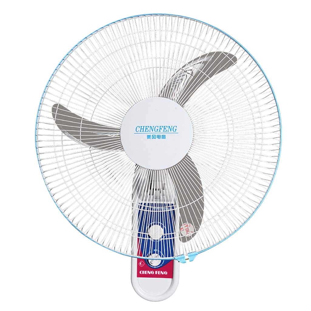 18 Inch Heavy Duty Lattice Pedestal Fan - High Velocity Wall Mount Fan with 3 Speed Settings & Timer | Copper Motor Industrial Metal Fan for Warehouse, Workshop, Office & Home Cooling