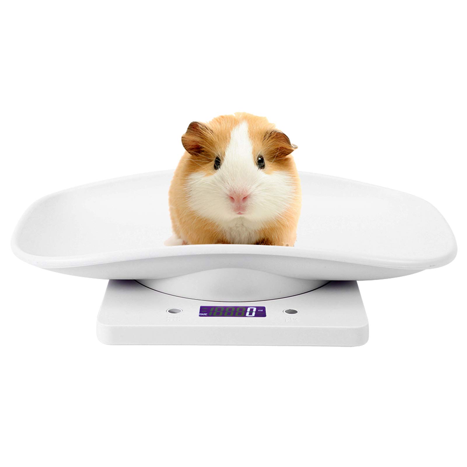 Gedourain Digital Baby Scale - Accurate Infant & Pet Scale for Newborns, Puppies, Cats & Small Animals - Perfect for Weighing Food & Tracking Growth at Home